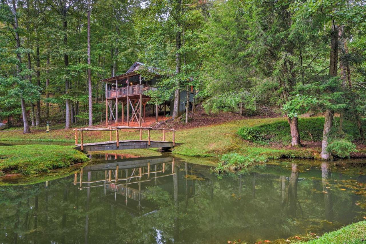 Вилла Secluded Family Retreat In Dahlonega With Hot Tub! Экстерьер фото